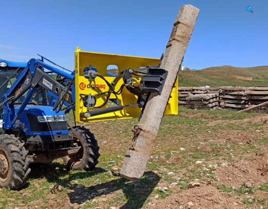 Excavateur changeur de traverses